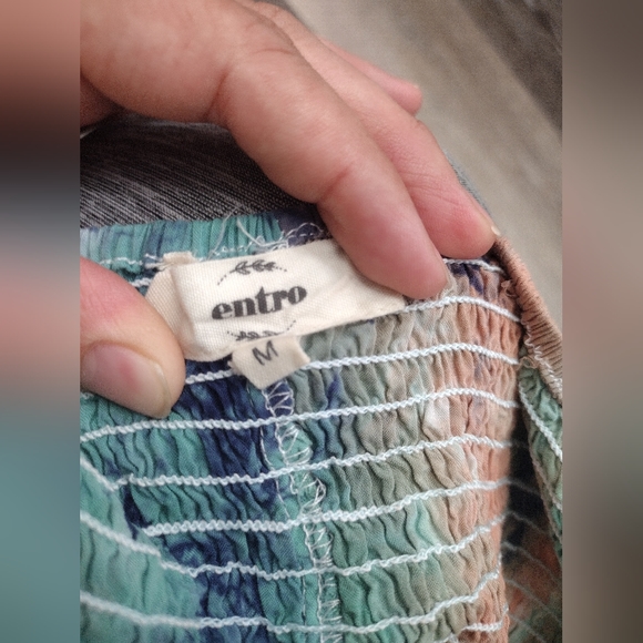 Entro blouse 3/4 flared sleeves - Picture 5 of 5